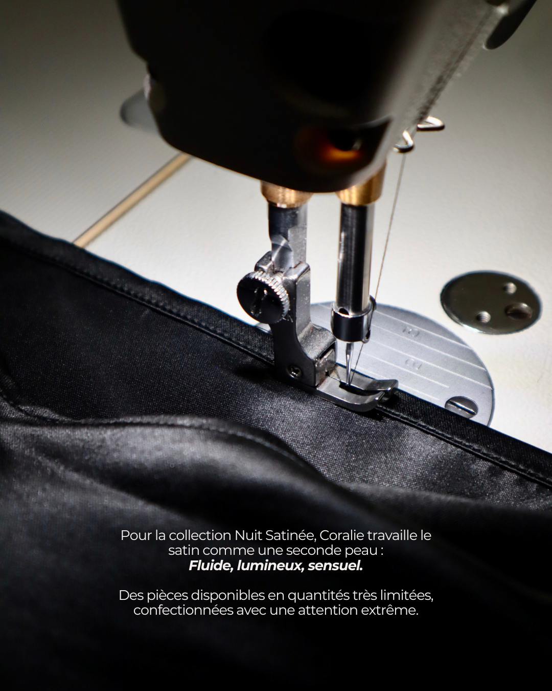 Le pantalon en satin