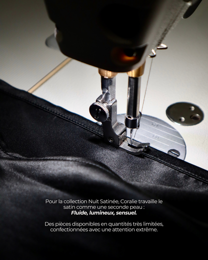 Le pantalon en satin